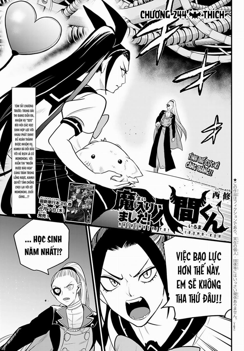 Mairimashita! Iruma-Kun 244 trang 2