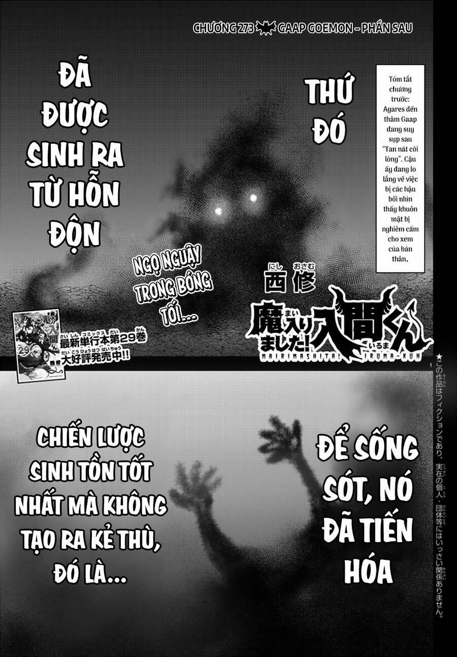Mairimashita! Iruma-Kun 273 trang 1