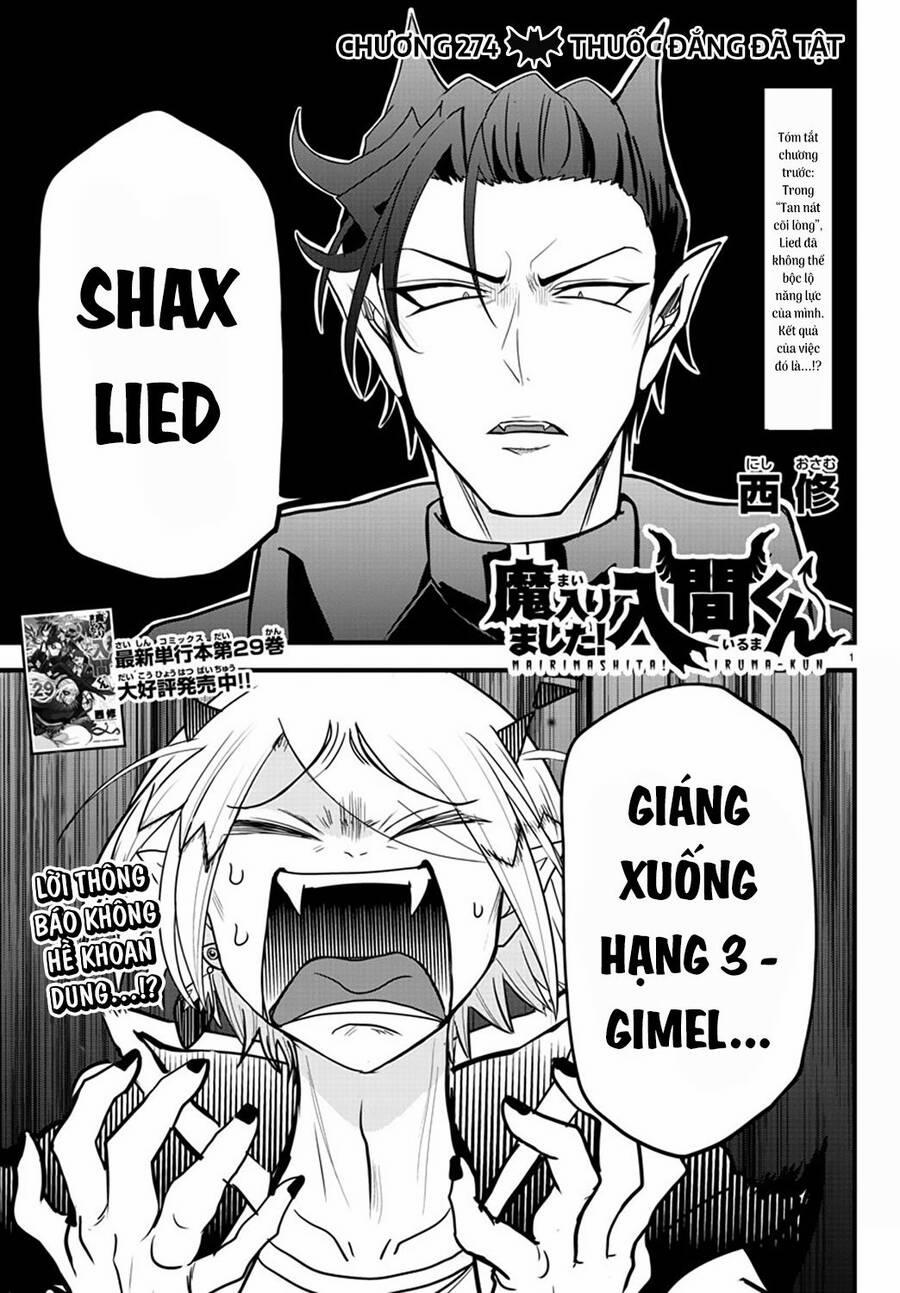 Mairimashita! Iruma-Kun 274 trang 1
