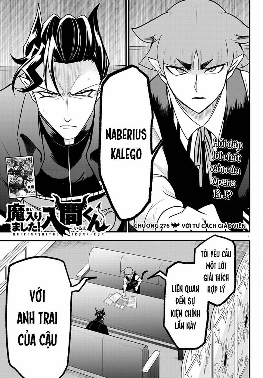 Mairimashita! Iruma-Kun 276 trang 1