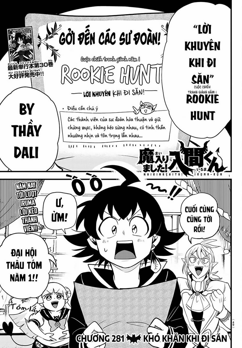 Mairimashita! Iruma-Kun 281 trang 2