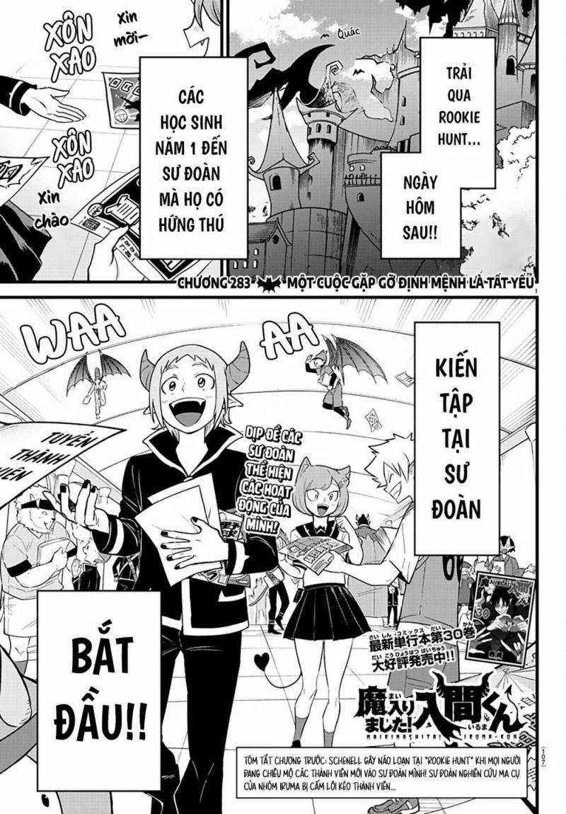 Mairimashita! Iruma-Kun 283 trang 1