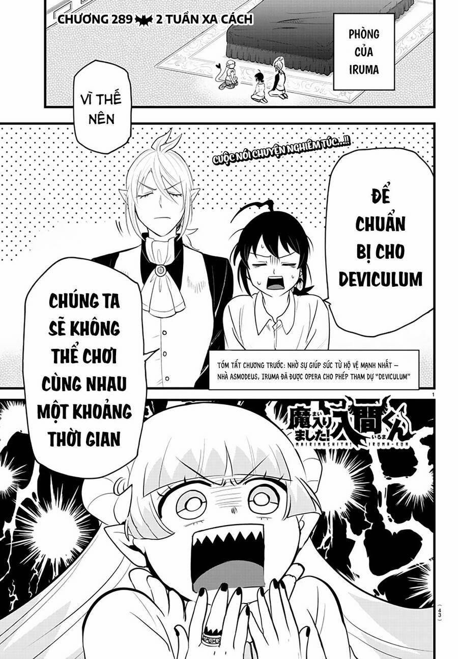 Mairimashita! Iruma-Kun 289 trang 1