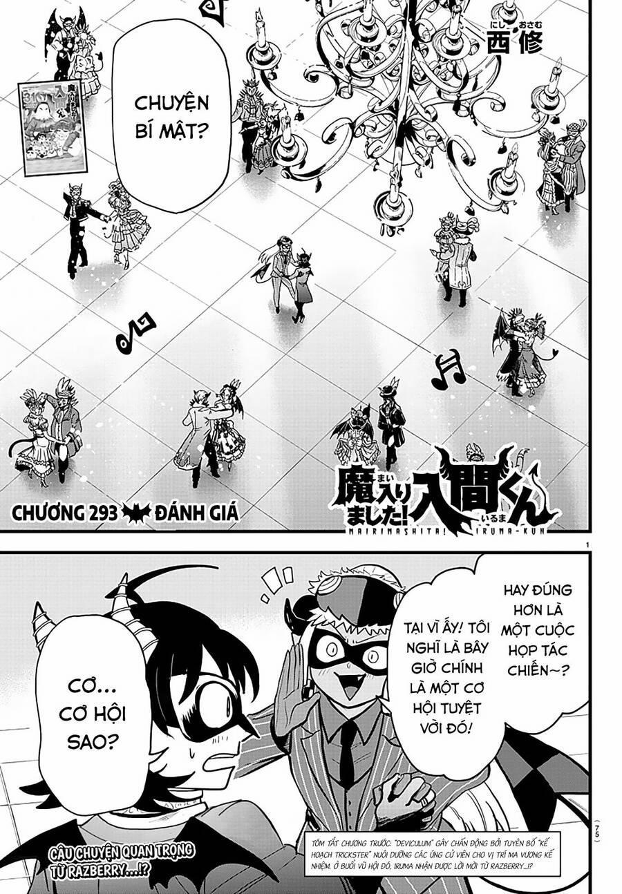 Mairimashita! Iruma-Kun 293 trang 1
