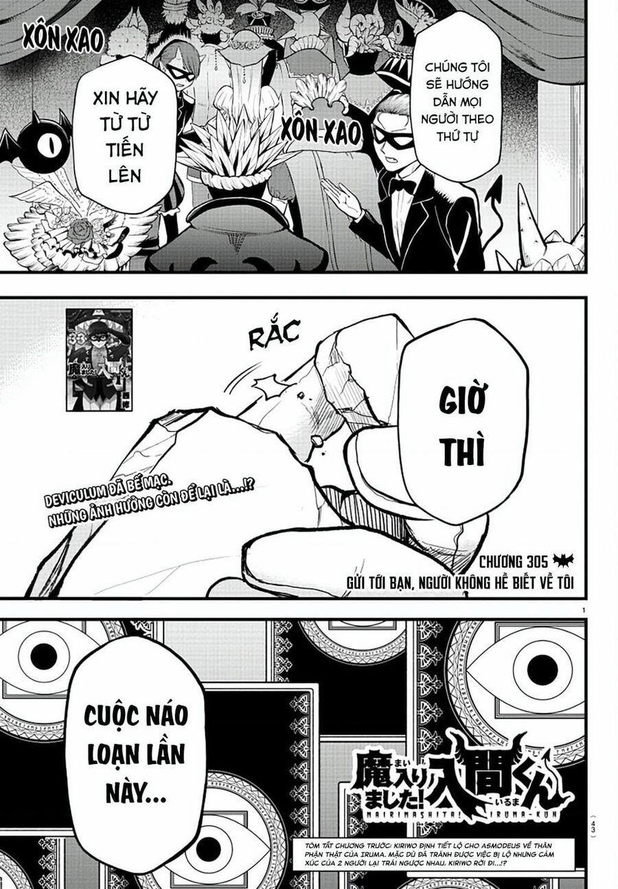 Mairimashita! Iruma-Kun 305 trang 1