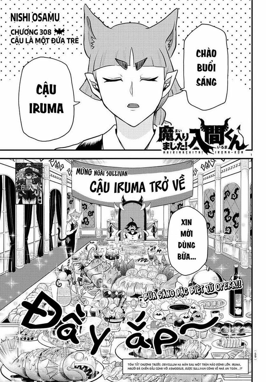 Mairimashita! Iruma-Kun 308 trang 1