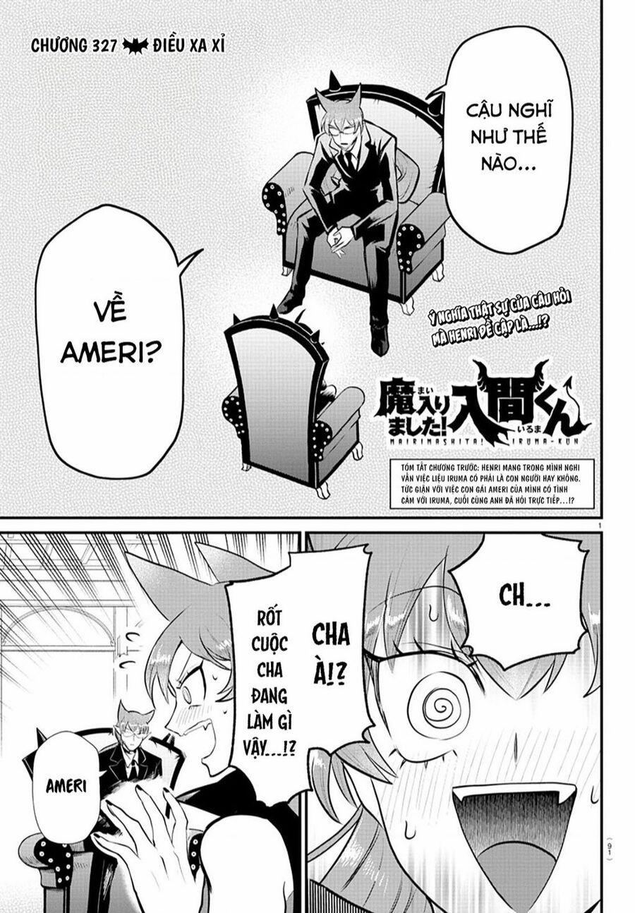 Mairimashita! Iruma-Kun 327 trang 1