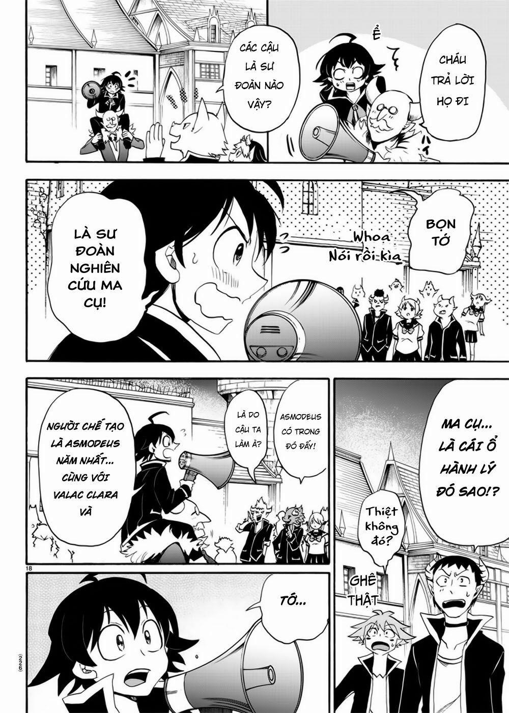 Mairimashita! Iruma-Kun 35 trang 17