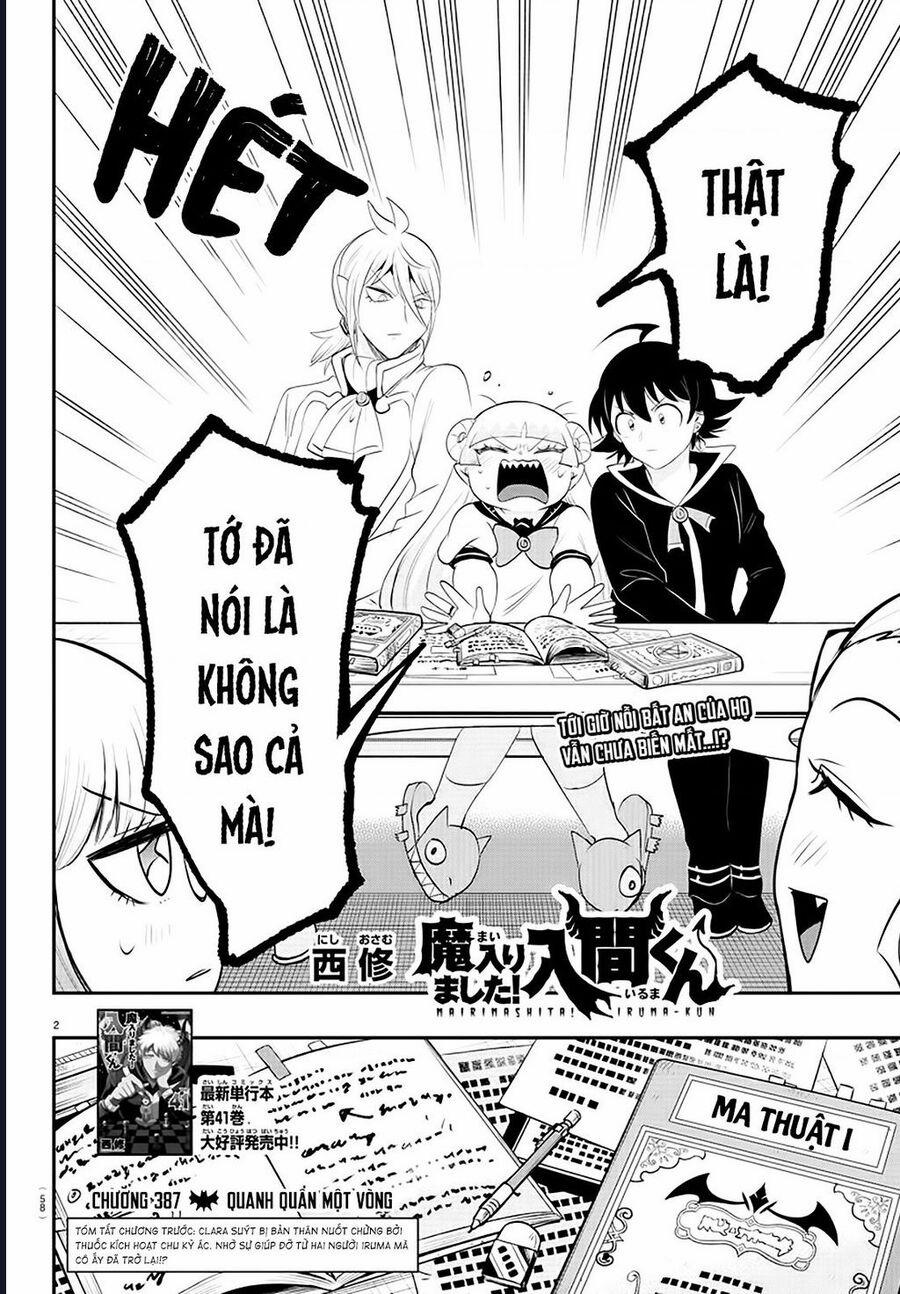 Mairimashita! Iruma-Kun 387 trang 2
