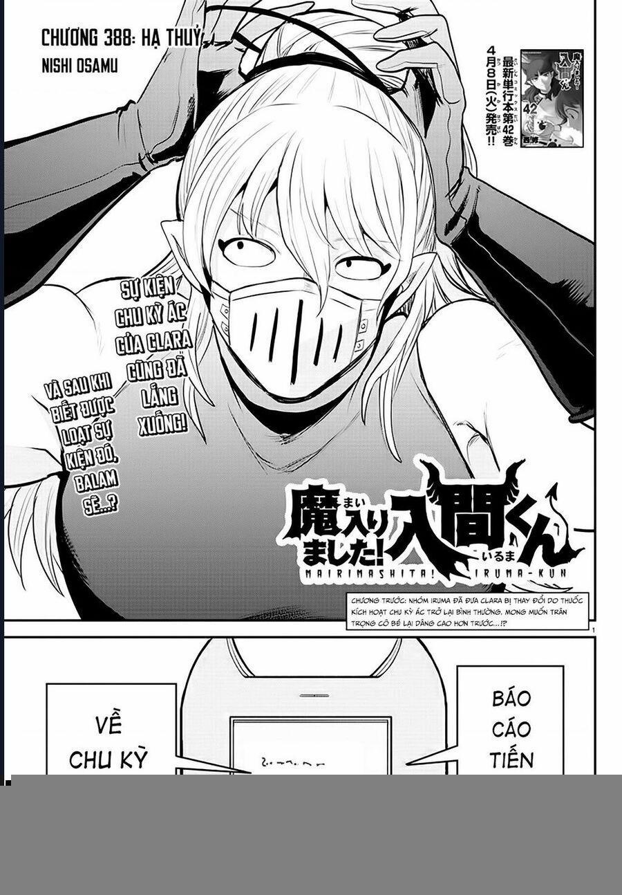 Mairimashita! Iruma-Kun 388 trang 1