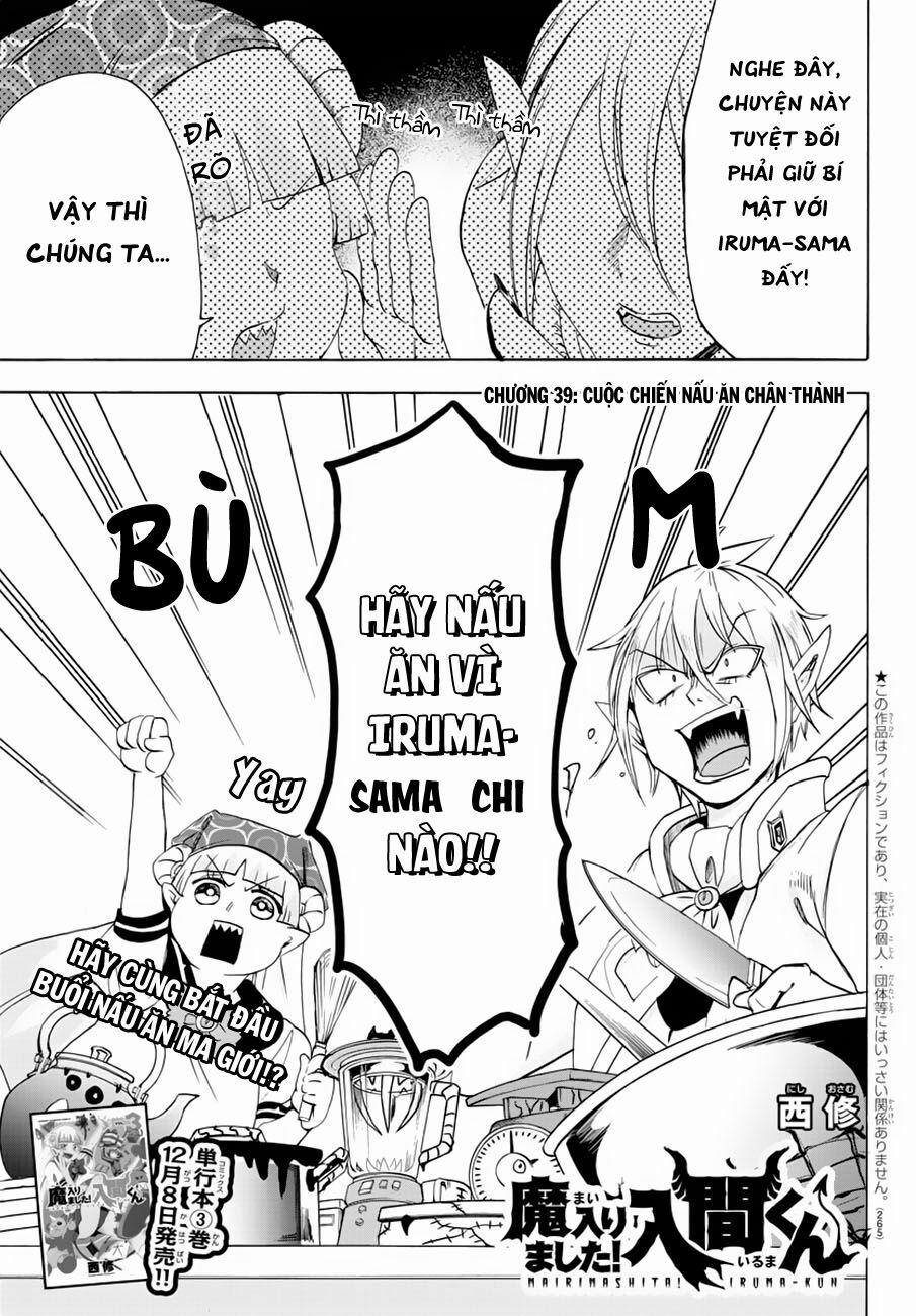 Mairimashita! Iruma-Kun 39 trang 2