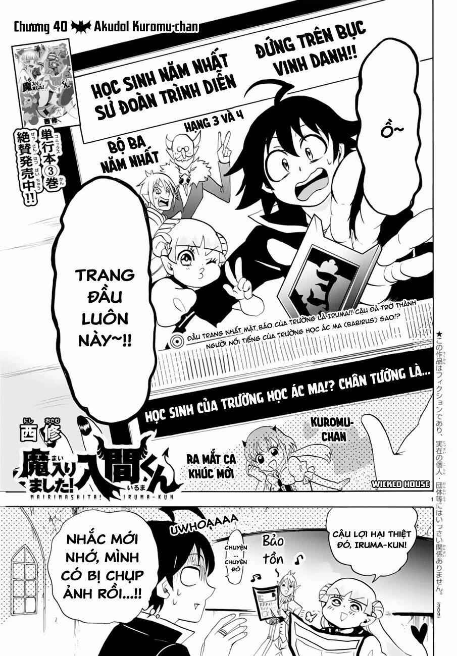 Mairimashita! Iruma-Kun 40 trang 2