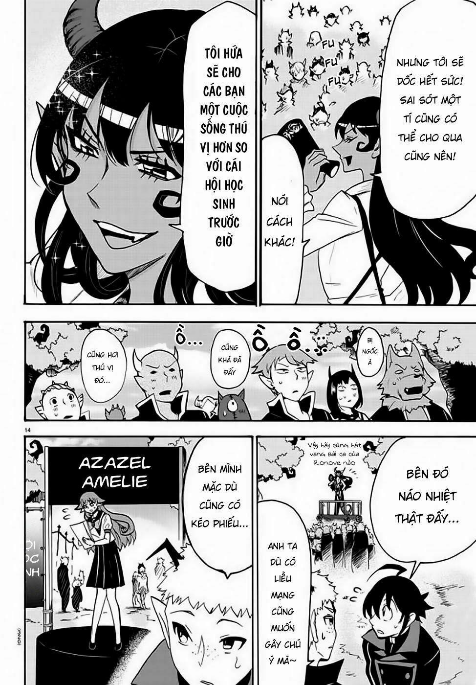 Mairimashita! Iruma-Kun 50 trang 16