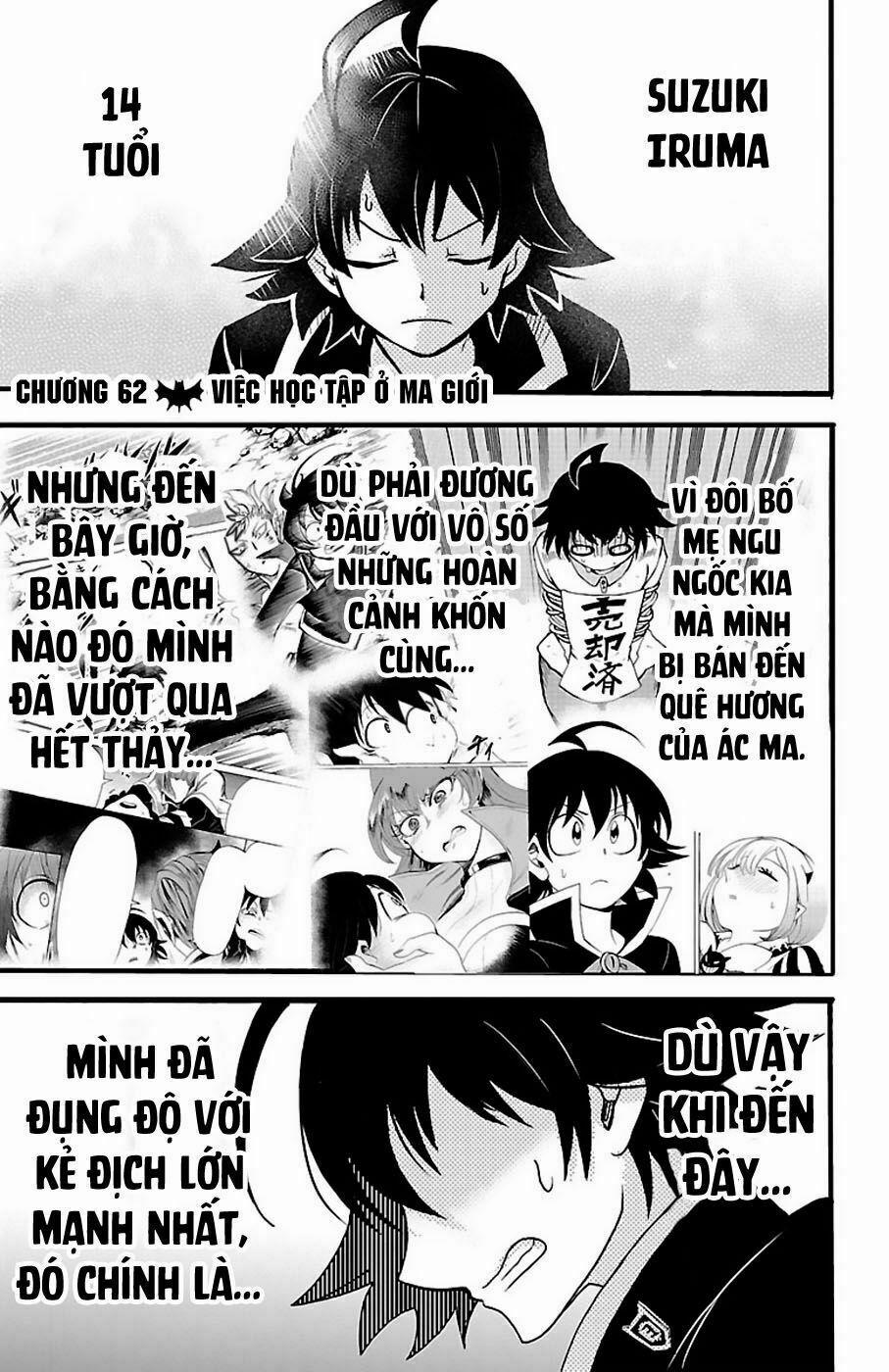 Mairimashita! Iruma-Kun 62 trang 3