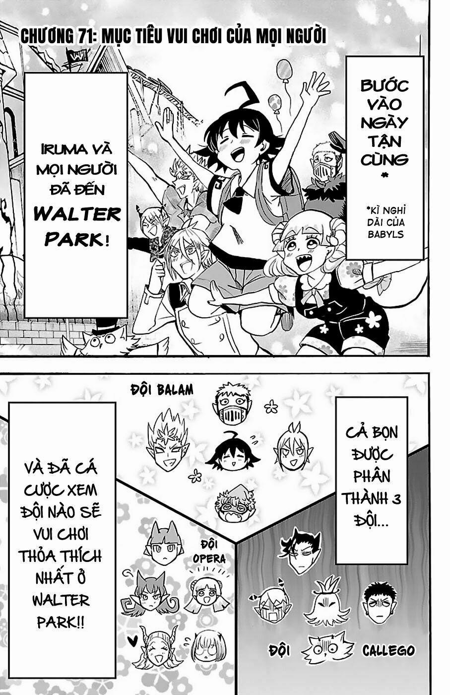 Mairimashita! Iruma-Kun 71 trang 2