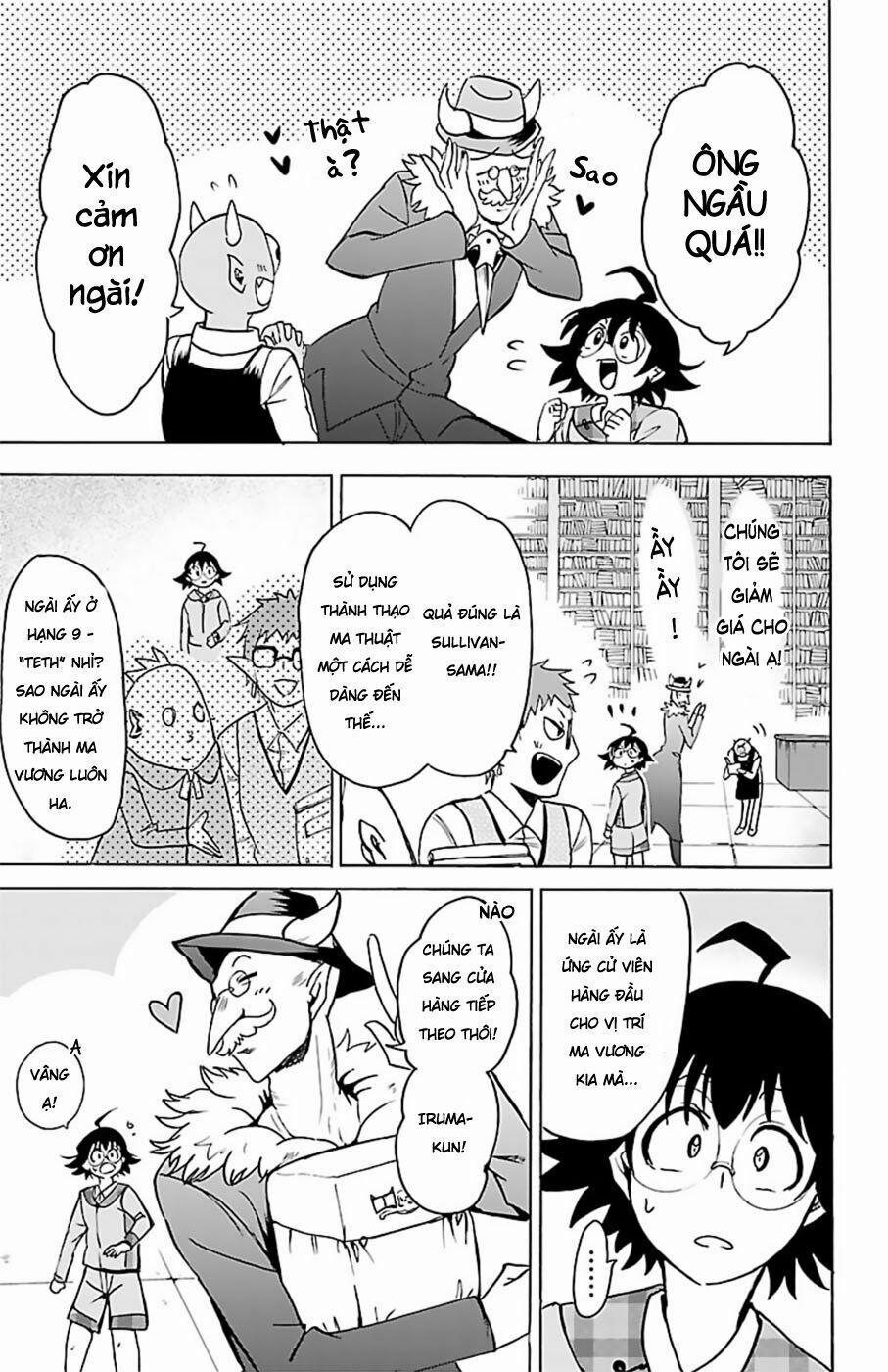 Mairimashita! Iruma-Kun 92 trang 13
