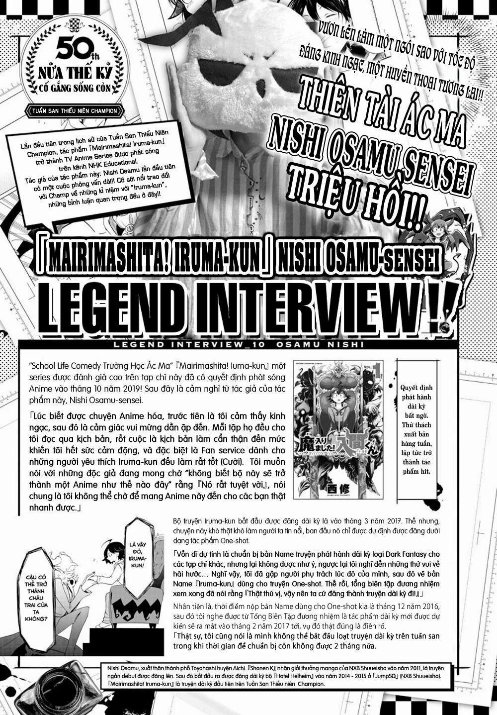 Mairimashita! Iruma-Kun 99.5 trang 4
