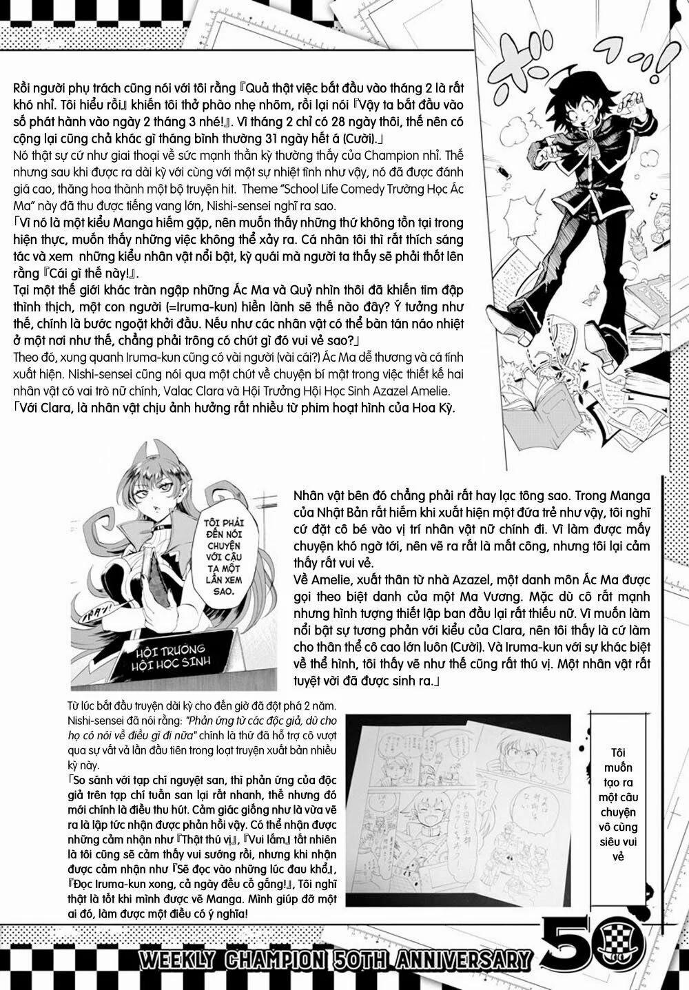 Mairimashita! Iruma-Kun 99.5 trang 5