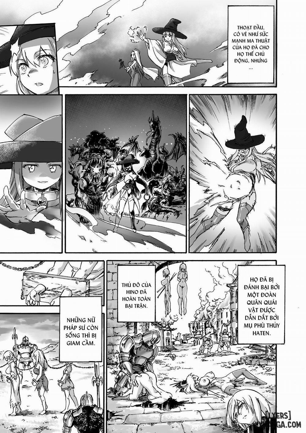 Majo no Rakujitsu 1 Oneshot trang 3