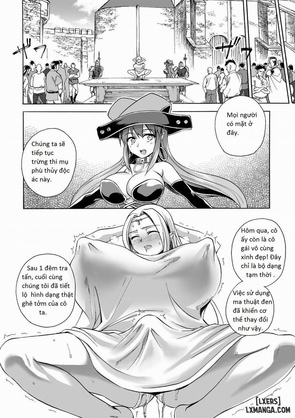 Majo no Rakujitsu 2 Oneshot trang 4