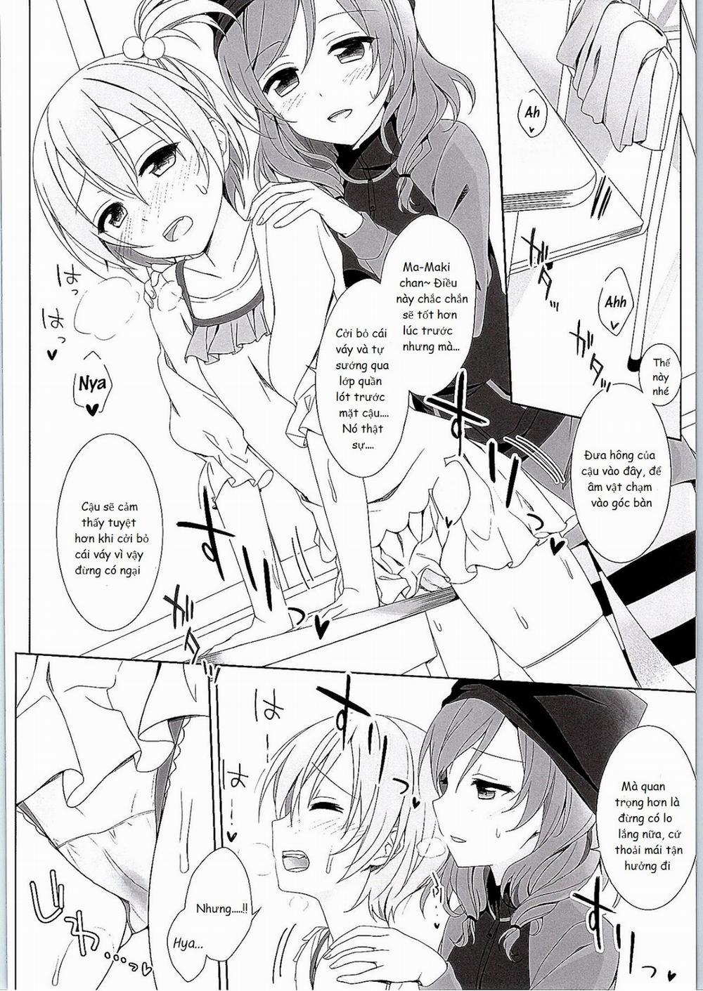 Maki-chan no Tsukue (Love Live!) Oneshot trang 14