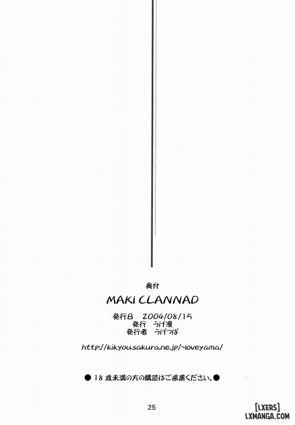 Maki Clannad Oneshot trang 23