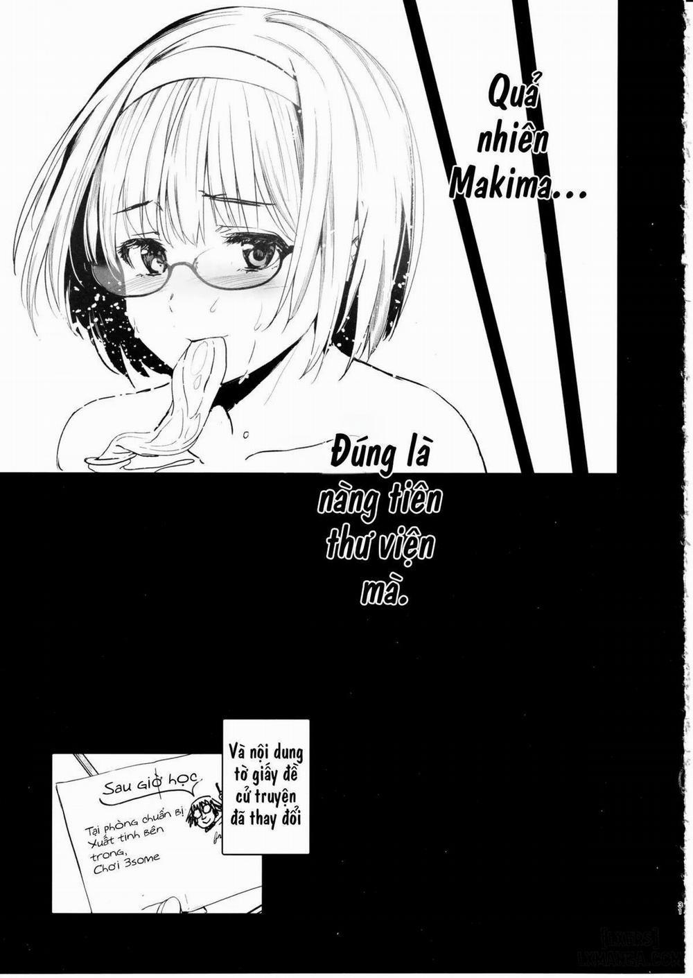 Makima-san wa Toshoshitsu no Yousei Oneshot trang 32