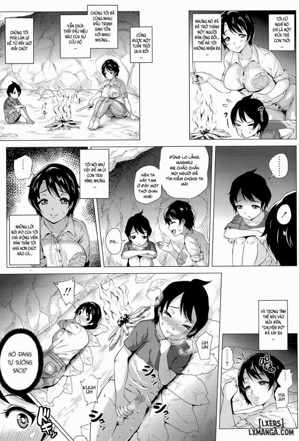 Mama To Boku To Mujintou Oneshot trang 4