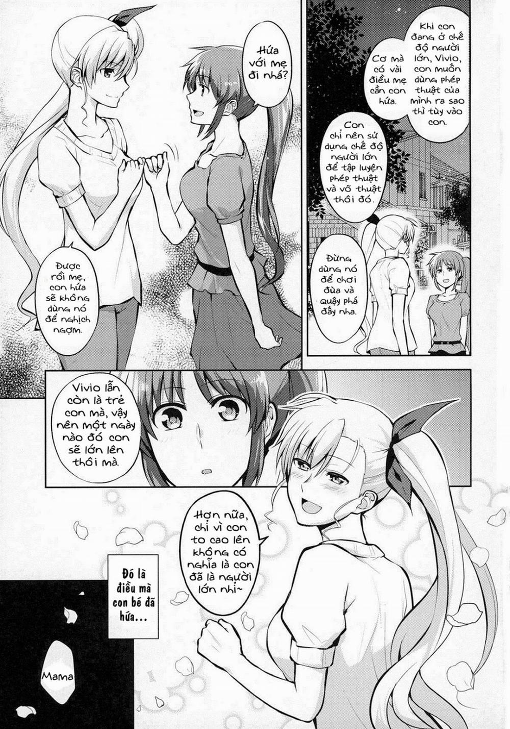 Mama To Musume No Otona Step (Mahou Shoujo Lyrical Nanoha) Oneshot trang 2