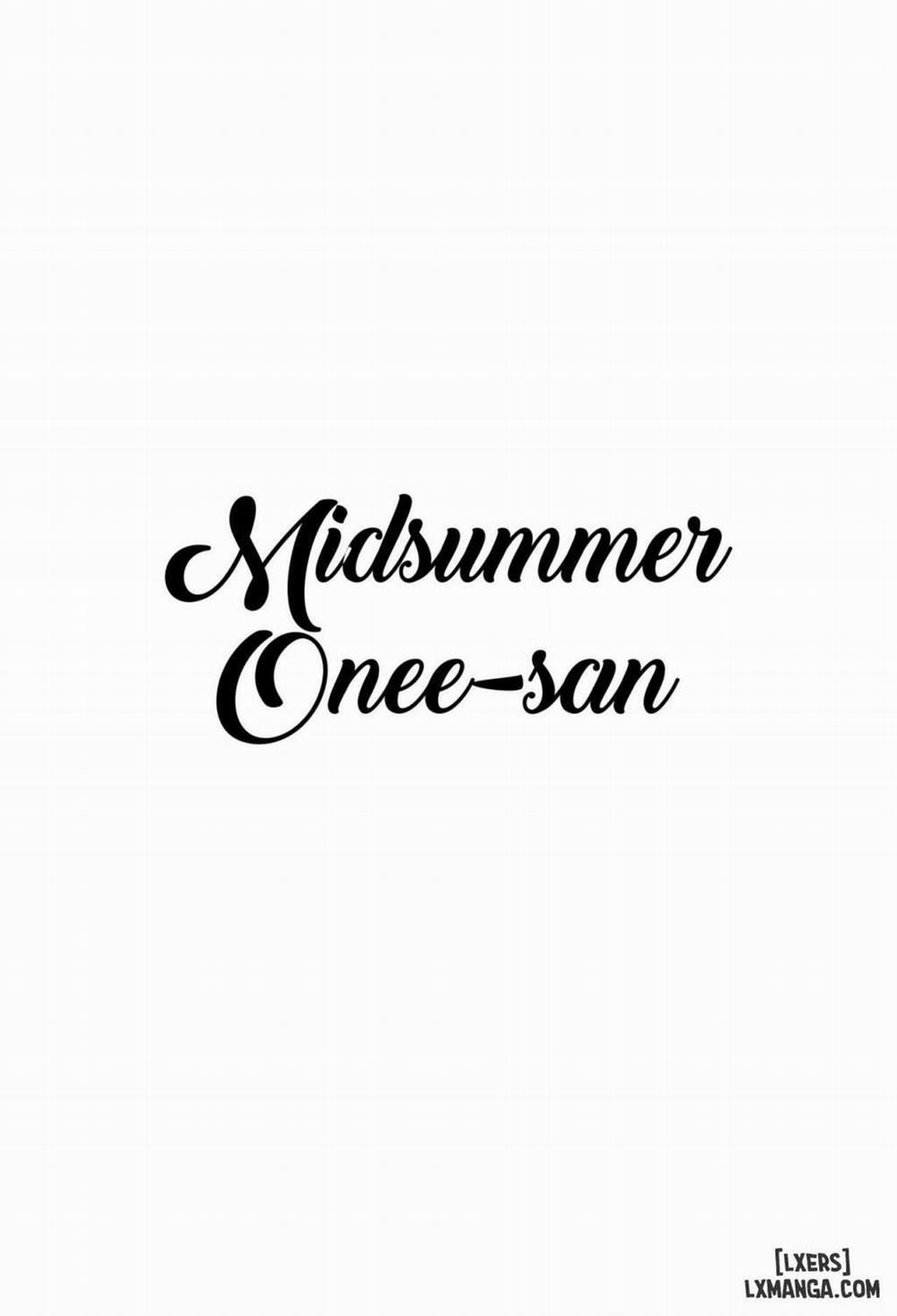Manatsu no Onee-san Oneshot trang 1