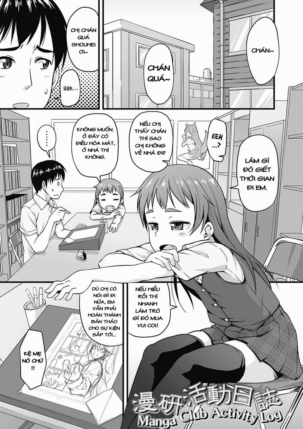 Manga Club Activity Log Oneshot trang 2
