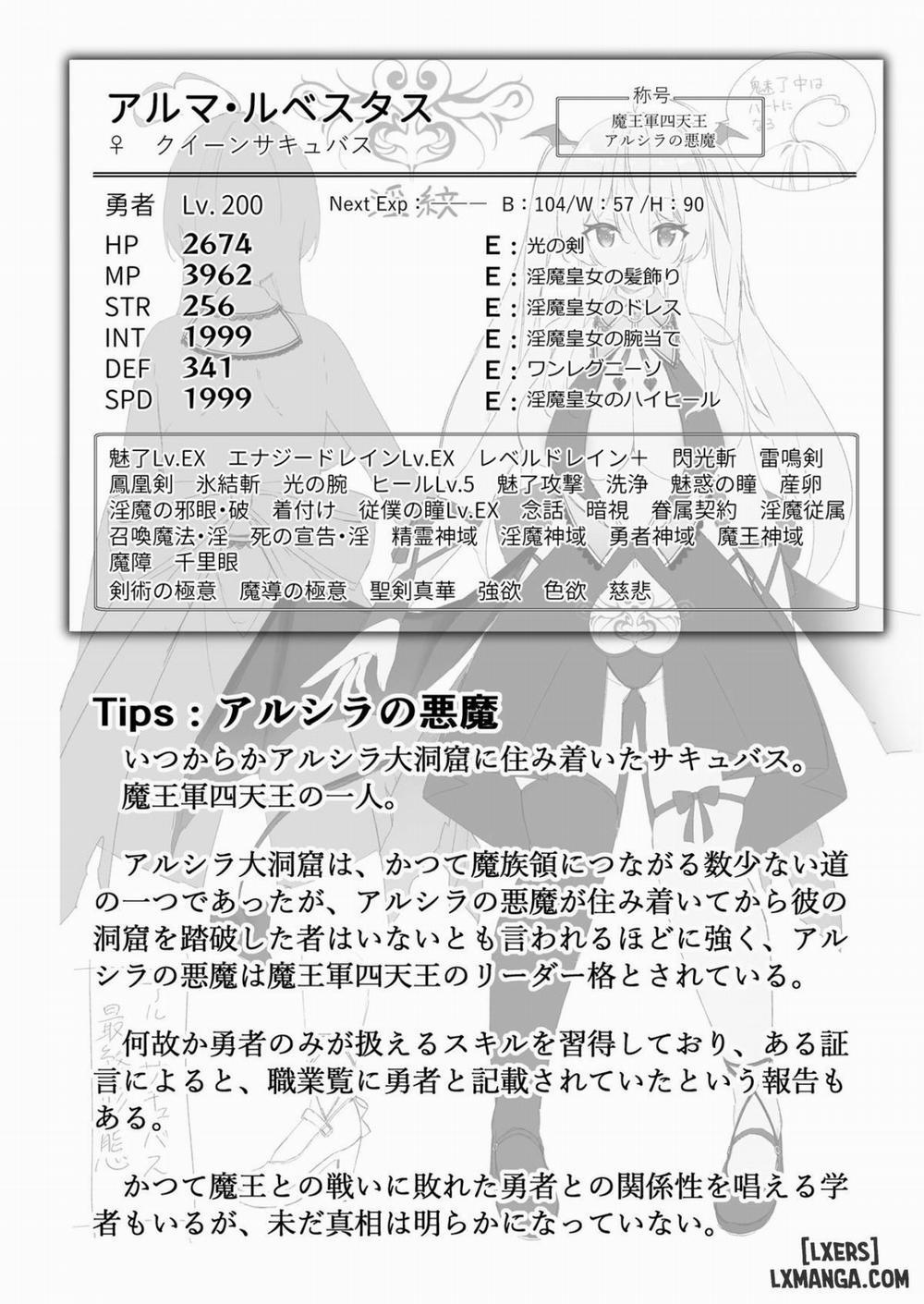 Maou ni Maketa Yuusha ga Succubus to shite Jinsei o Ouka suru Hanashi Oneshot trang 35