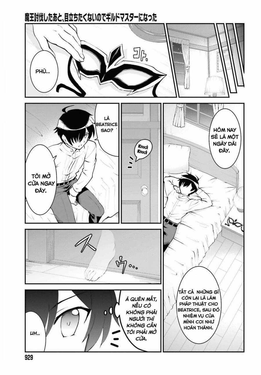 Maou Toubatsu Shita Ato, Medachitakunai Node Guild Master Ni Natta 10.5 trang 4