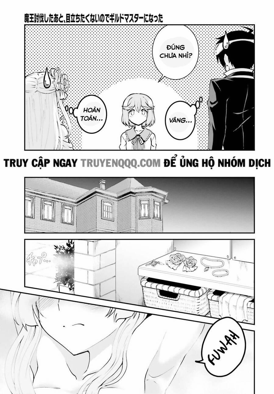 Maou Toubatsu Shita Ato, Medachitakunai Node Guild Master Ni Natta 9.1 trang 11