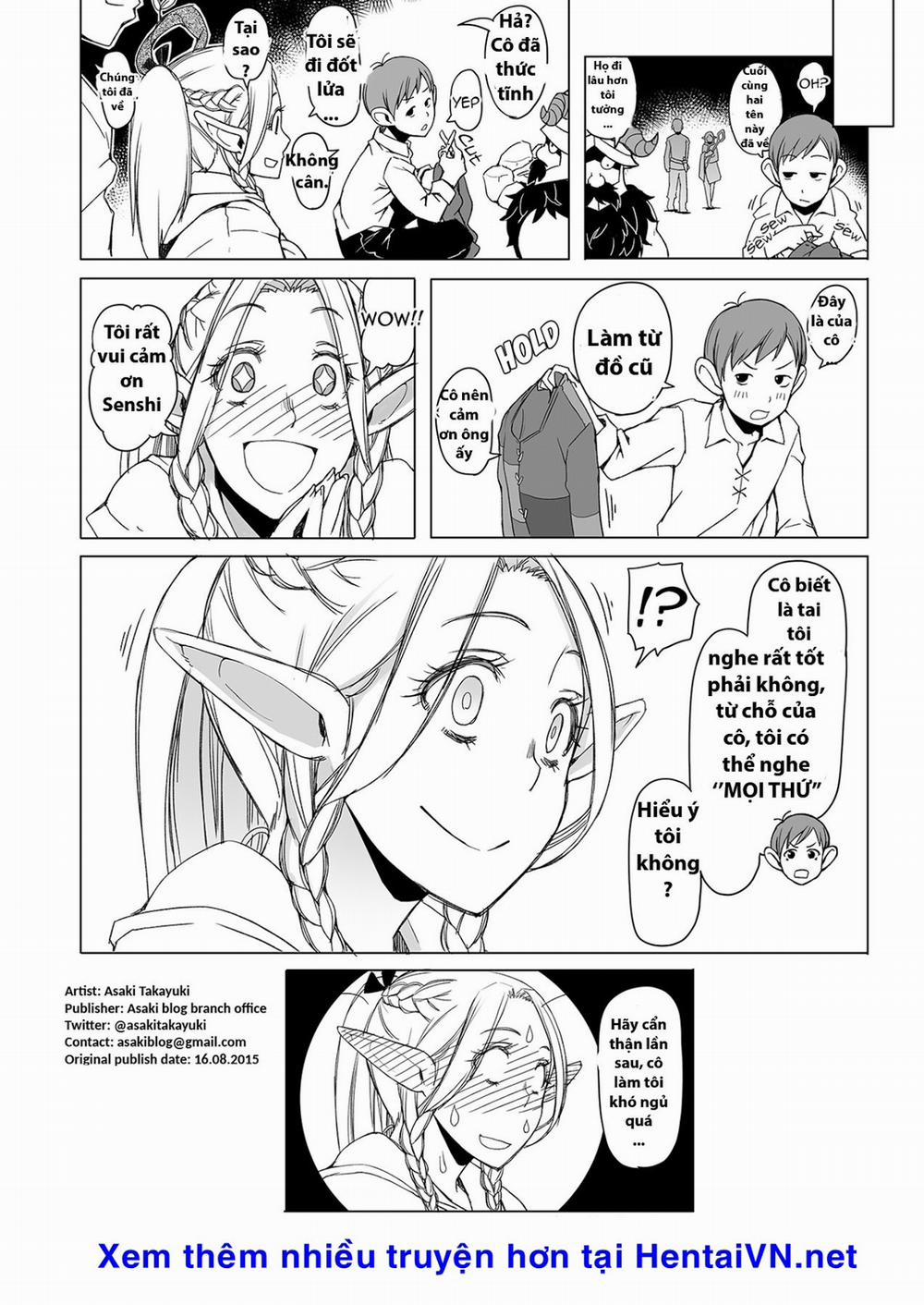 Marcille Meshi (Dungeon Meshi) Oneshot trang 22