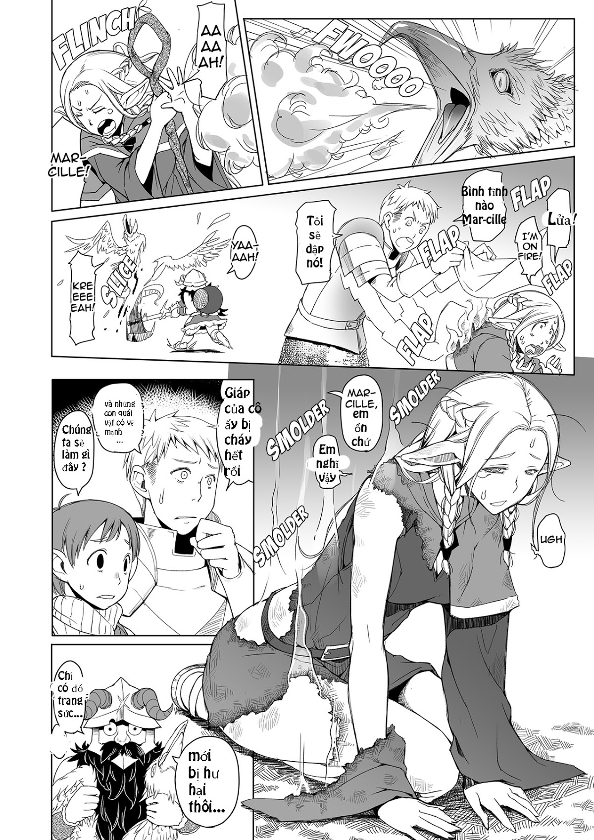 Marcille Meshi (Dungeon Meshi) Oneshot trang 4