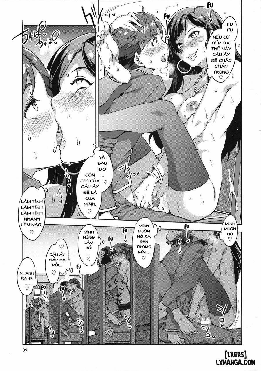 Maria-sama ga Miteru Baishun (All) 3 trang 34