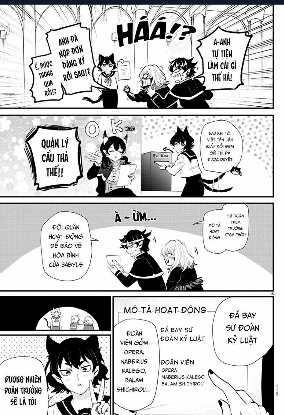 Marimashita! Iruma-Kun: Ngoại Truyện Kalego 7 trang 14