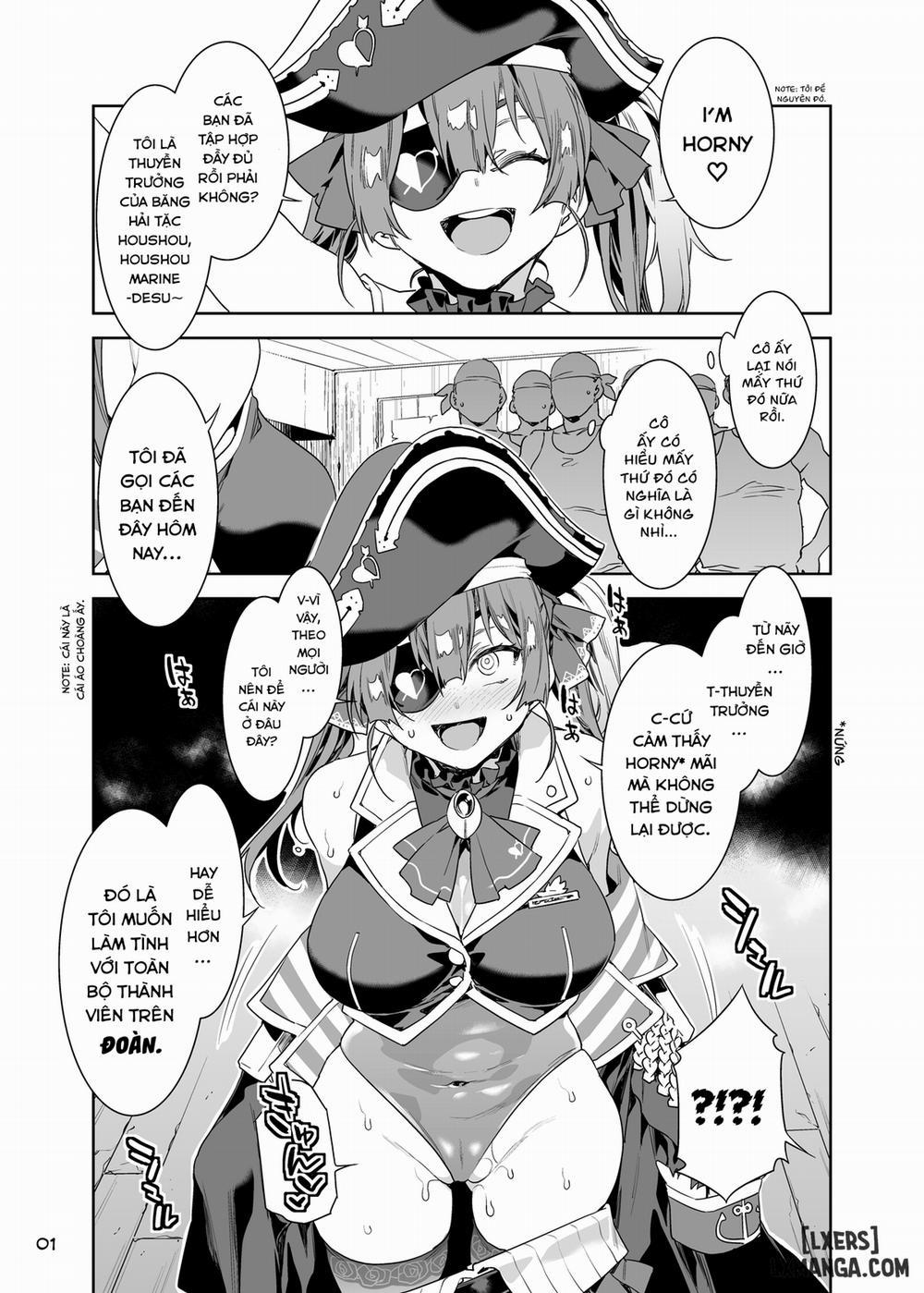 Marine Senchou wa Hi Goui no Ue de Wakarasaretai Oneshot trang 1