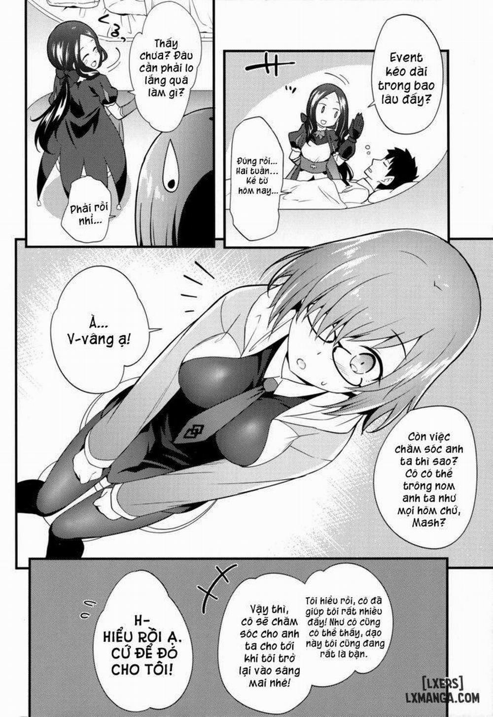 Mash ga Event de Neteru Senpai ni Itazura Suru Hon Oneshot trang 2