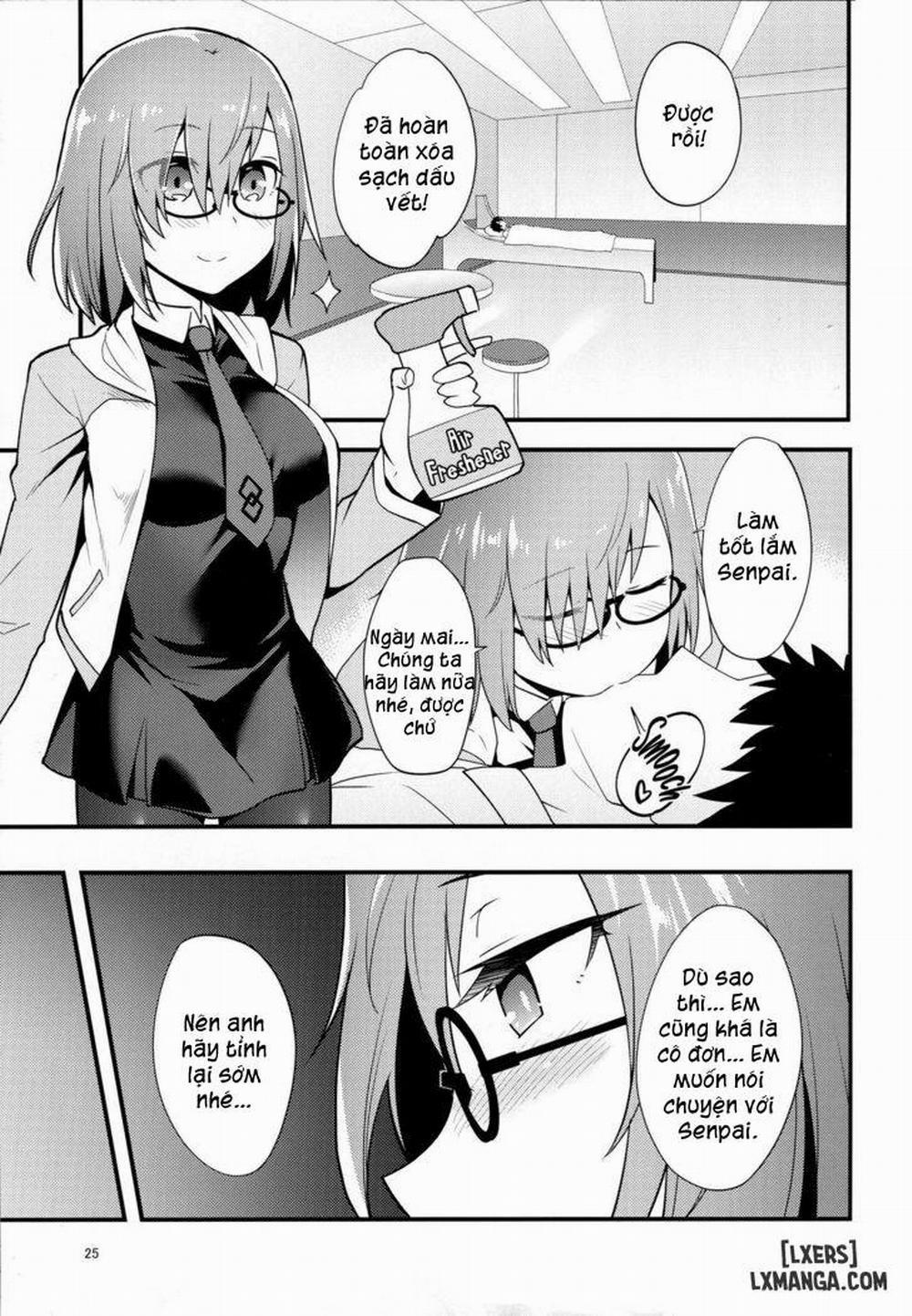 Mash ga Event de Neteru Senpai ni Itazura Suru Hon Oneshot trang 23