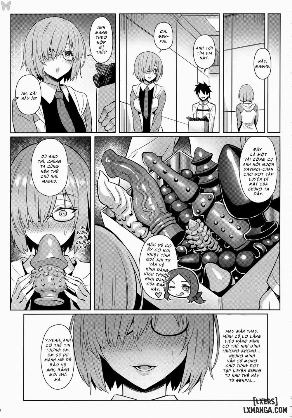 Mash no Himitsu Tokkun Oneshot trang 18