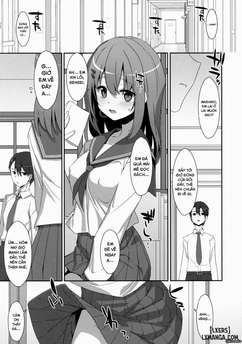 Mashiro-san wa Miraretai Oneshot trang 3