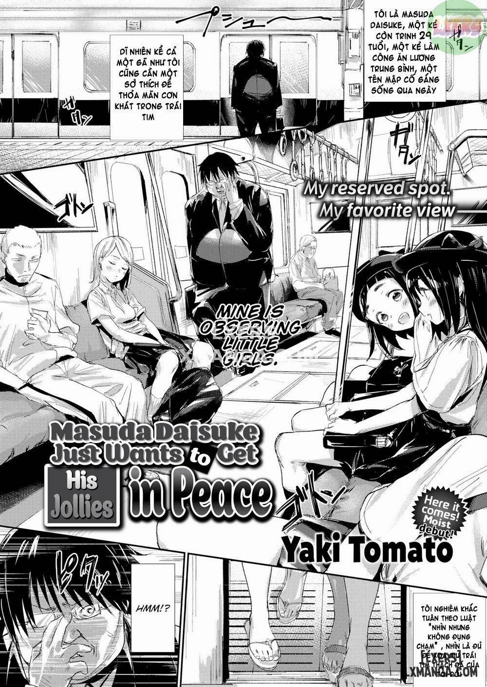 Masuda Daisuke Just Wants to Get His Jollies in Peace Oneshot trang 1