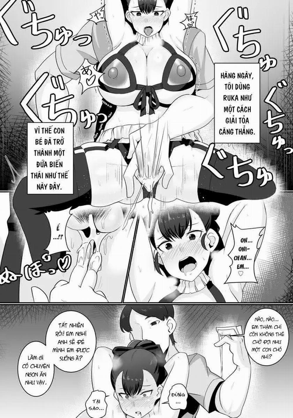 Mặt khuất của cô em gái Oneshot trang 8