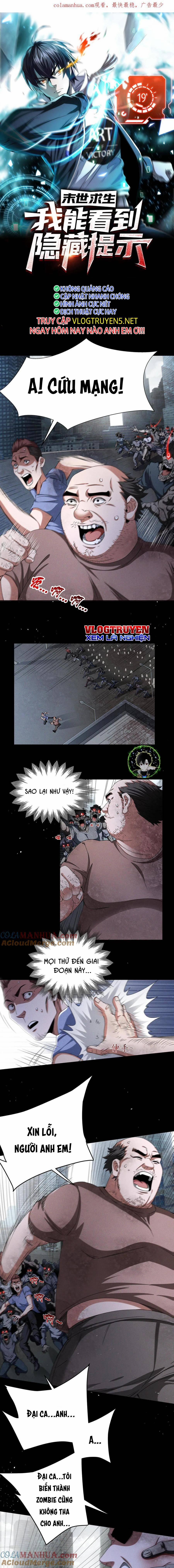 Mạt Thế Cầu Sinh: Tôi Có Thể Nhìn Thấy Gợi Ý Ẩn Dấu 11 trang 1