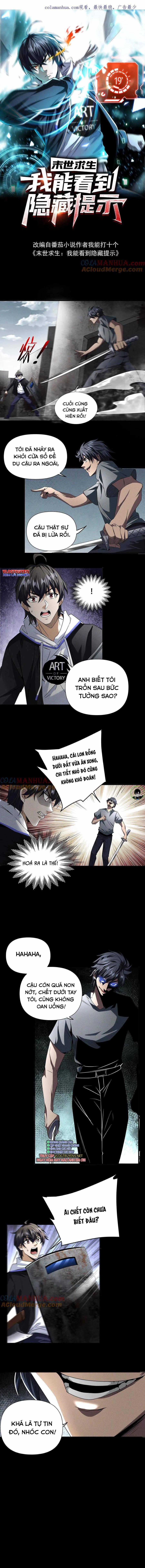 Mạt Thế Cầu Sinh: Tôi Có Thể Nhìn Thấy Gợi Ý Ẩn Dấu 12 trang 1