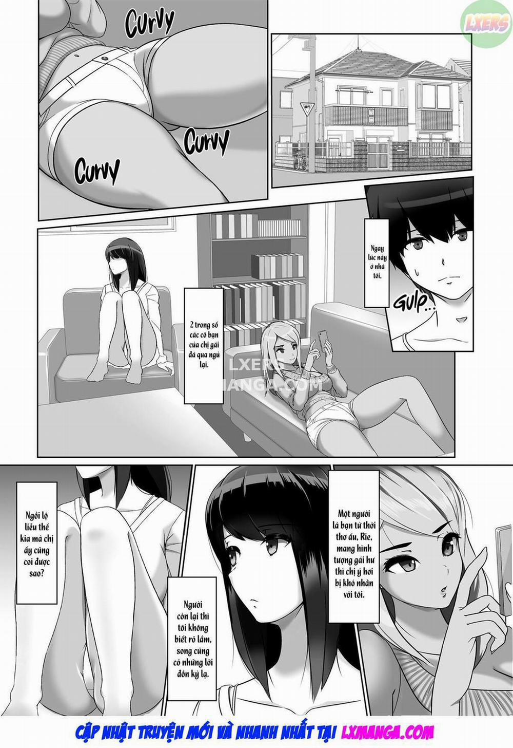 Mấy bà chị ngủ nhờ dâm đãng Oneshot trang 2