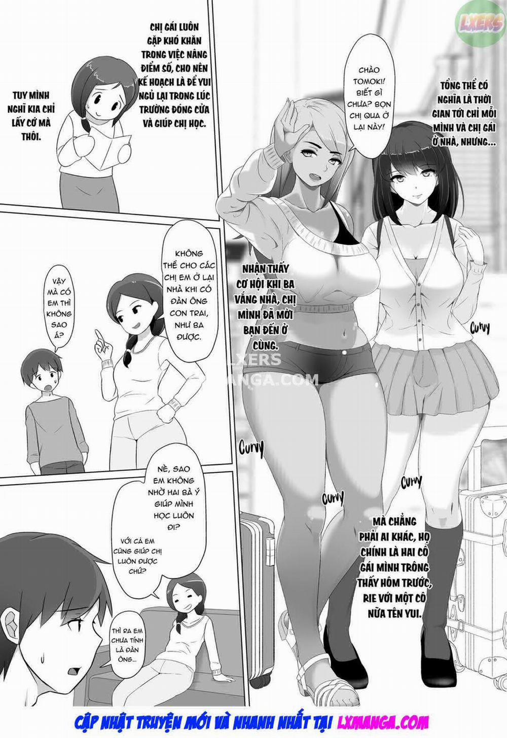 Mấy bà chị ngủ nhờ dâm đãng Oneshot trang 7