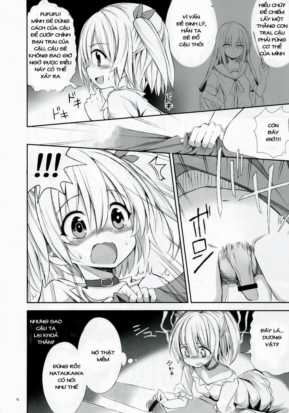 Mayonaka Demo Shuraba Sugiru (Ore no Kanojo to Osananajimi ga Shuraba Sugiru) Oneshot trang 14